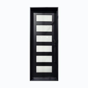 C20: Double Panel Metal Door