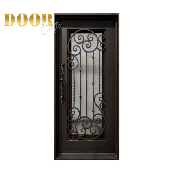 C25-Double Metal Door with Ventilation