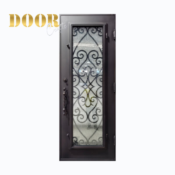 C29-Interior Metal Door with Glass Insert